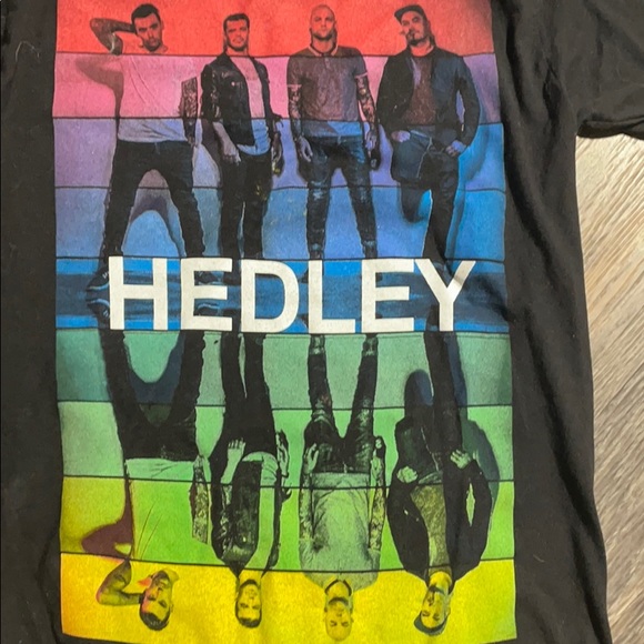 Men’s Hedley Wild Live Concert T Shirt Sz S - Picture 2 of 3